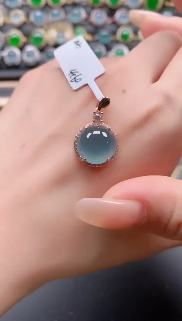 银S925镶嵌戒指翡翠11111