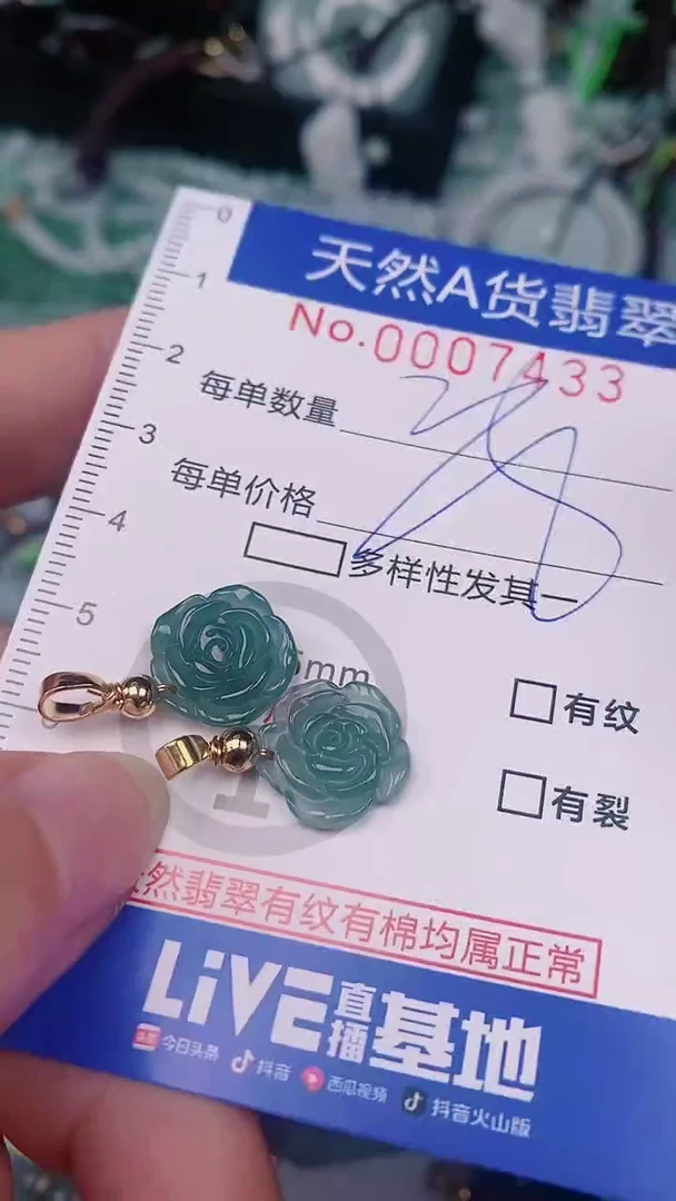 【闪购商品】翡翠颈饰未镶嵌00007433