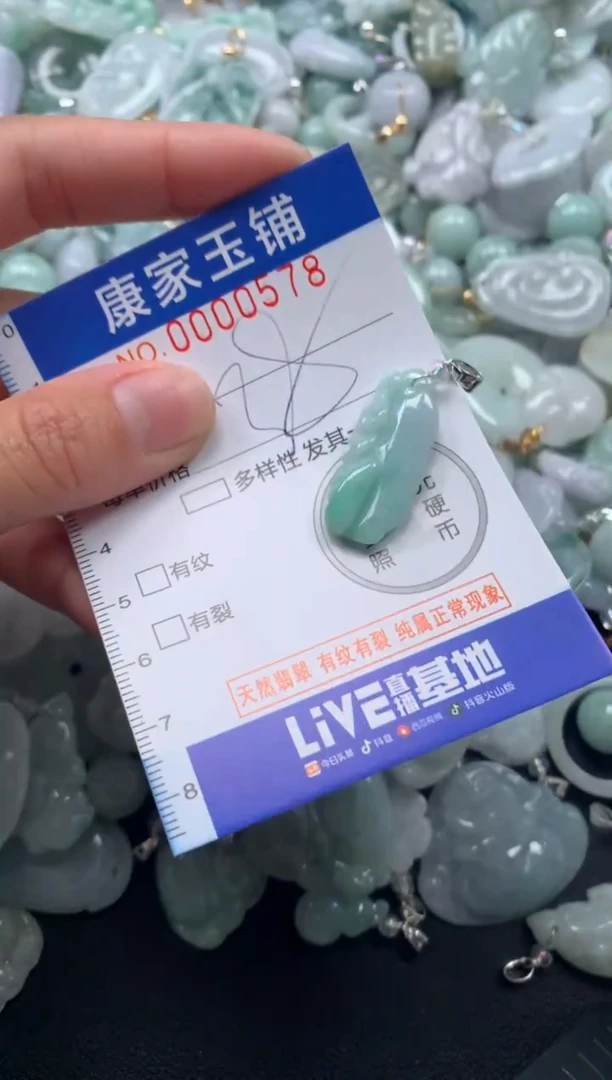 颈饰未镶嵌翡翠579