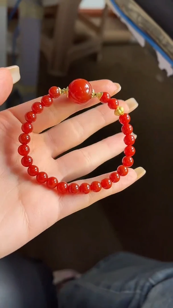 【闪购商品】南红玛瑙手串未镶嵌100639251