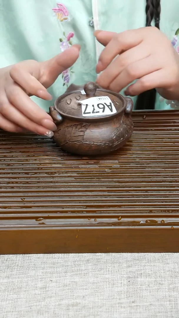 纯手工粗陶每一只不一样