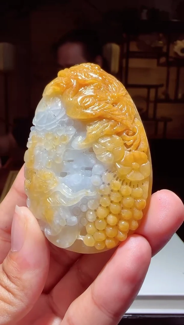 定制翡翠未镶嵌L-@@QJYD051161