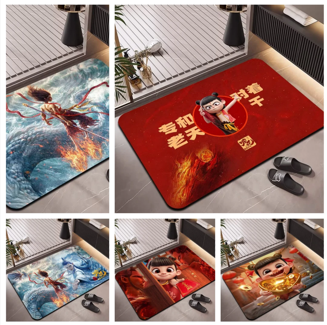 【漫初】漫花系列随机花型50*80地垫（颜色花型随机）（不接受备注）