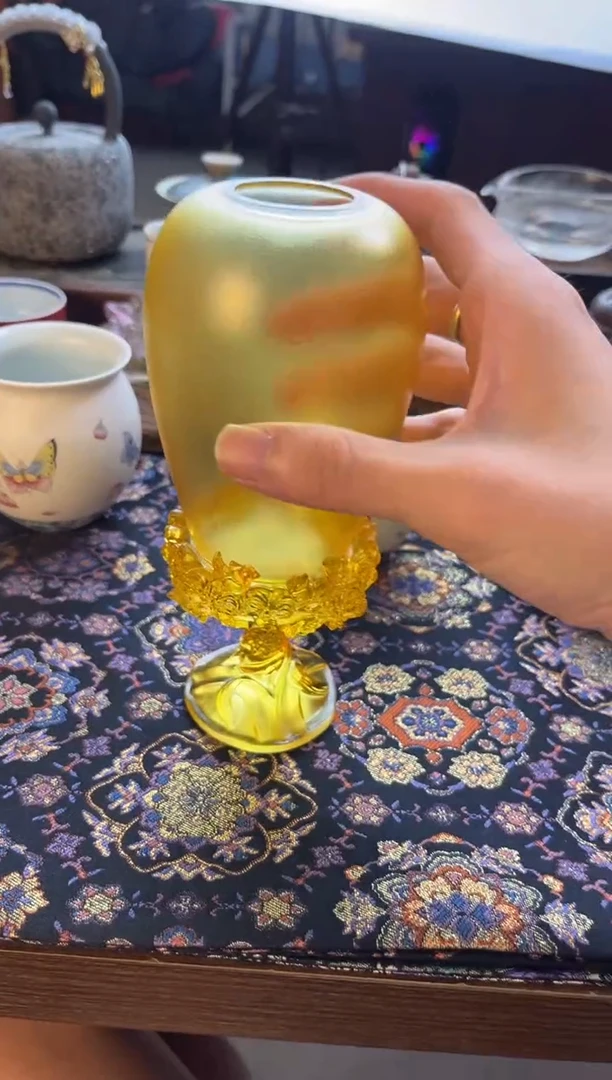 茶器茶器 琉璃烛台灯