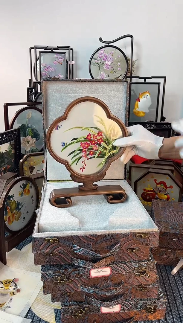 刺绣苏绣手工刺绣绣品