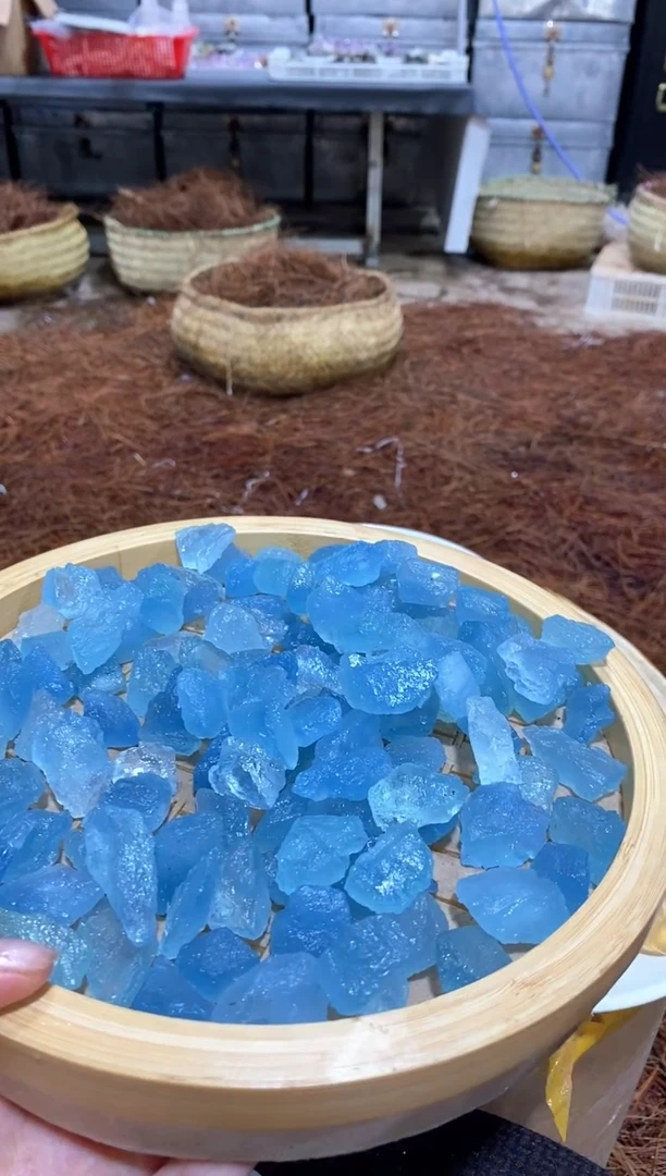 水晶珠宝半成品未镶嵌20g