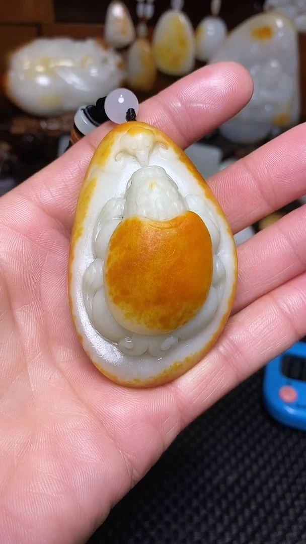 未镶嵌和田玉挂件悟*5