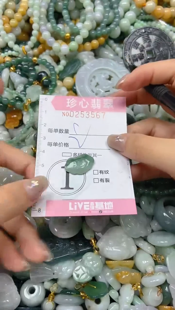 翡翠未镶嵌颈饰闪购0253567