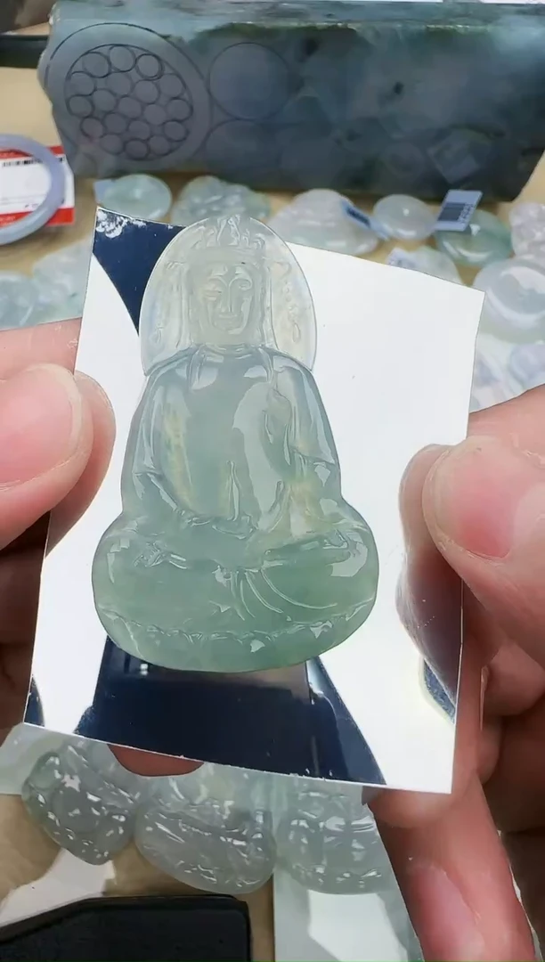 翡翠未镶嵌颈饰缅甸翡翠a货