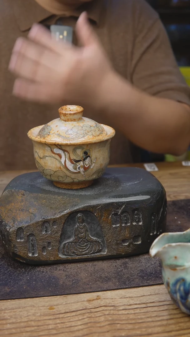 甘石陶艺志野手绘098