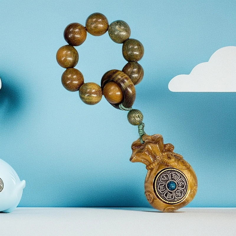 【清货】福袋转转 绿檀木1.2cm 小手捻