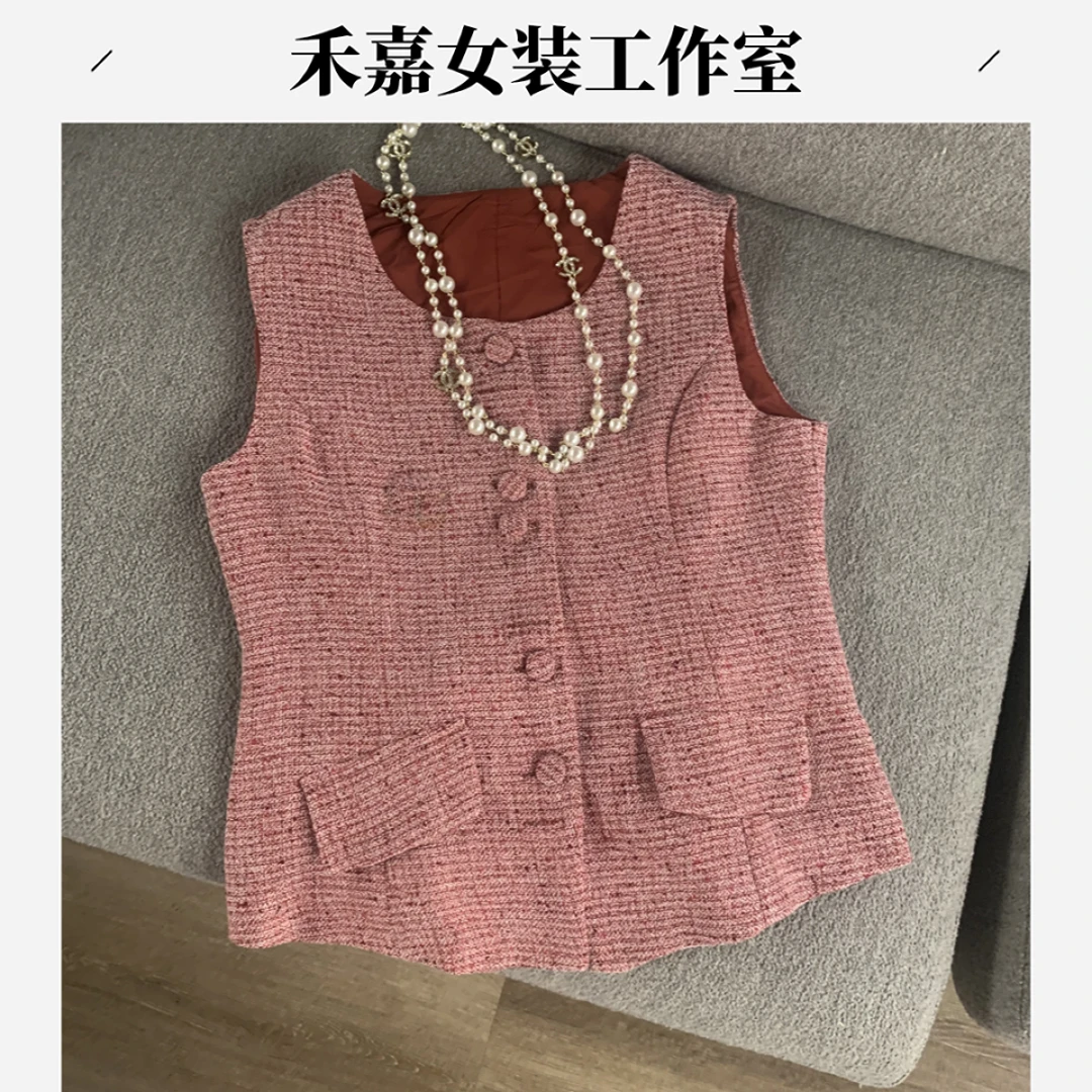 禾嘉 • 夏季时尚休闲小香马甲