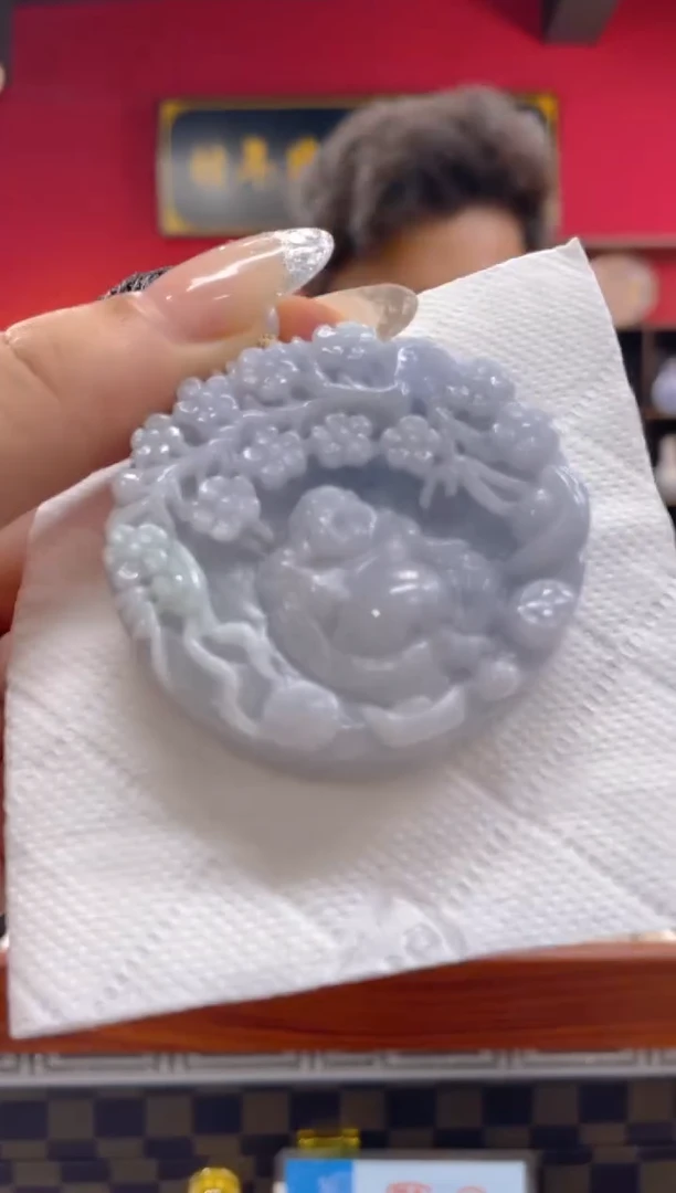 颈饰未镶嵌翡翠翡翠A货 LL006