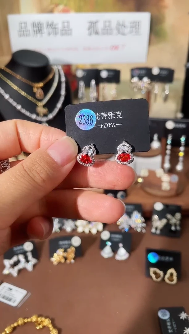 合金925银锆石梵2336