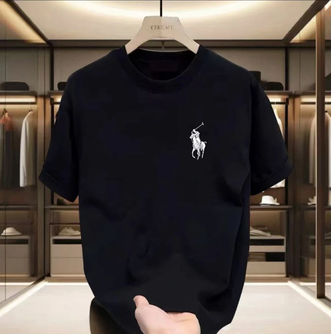 男装T恤宽松百搭潮流纯棉夏季短袖男款圆领情侣