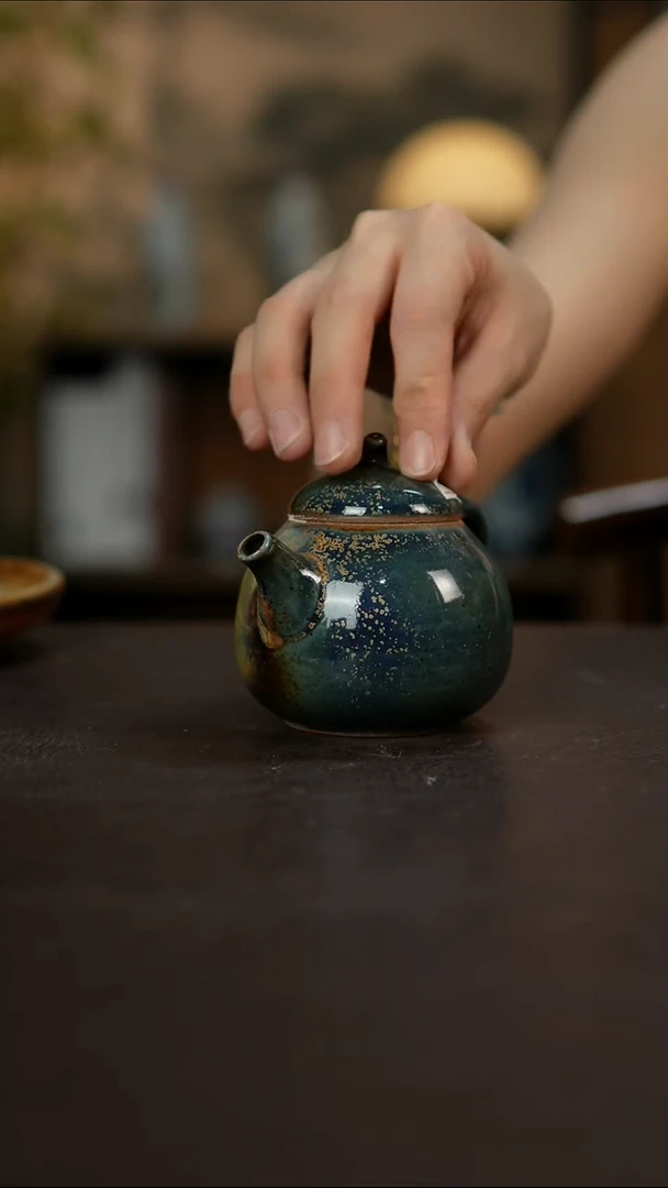 杯景德镇陶瓷杯碗柴烧多人