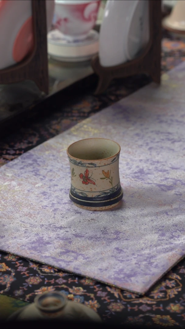 英姐好物分享@@蝴蝶转转杯