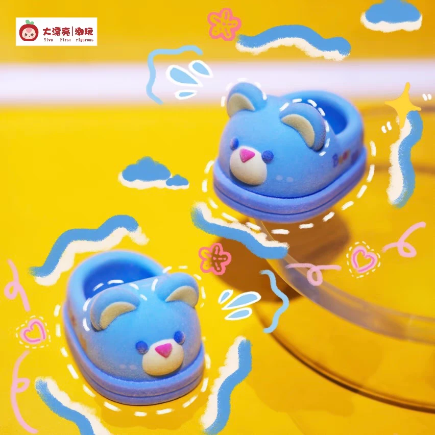 【雯雯拆盒】娃三岁400%娃娃鞋系列_潮玩盲盒摆件