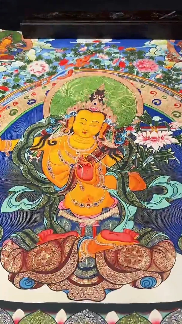 卷轴画藏式珍藏彩绘艺术馆63