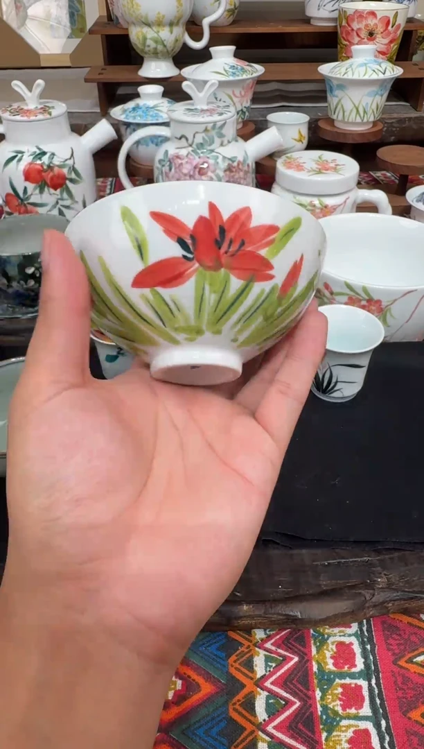 瓷片陶瓷景德镇高温釉下陶瓷清仓浮力价