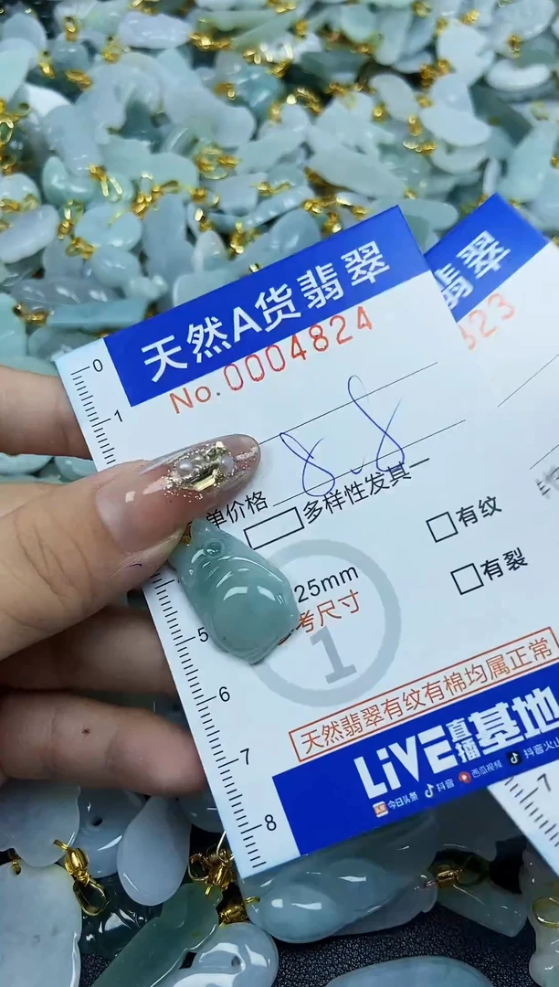 翡翠未镶嵌颈饰天然A货翡翠