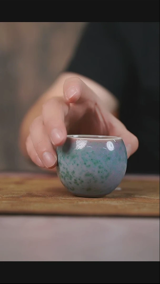 赖社长专享色釉单杯