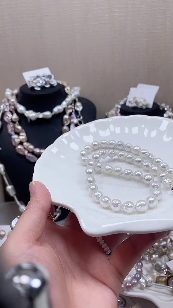 未镶嵌项链淡水珍珠【纯恬饰品】