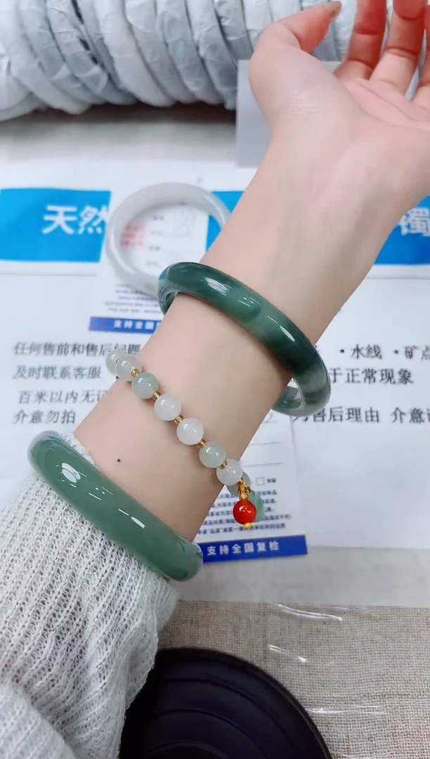 石英质玉手镯未镶嵌115-（59）