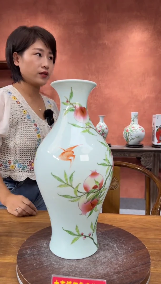吴义松陶盟手绘陶瓷编码：2875
