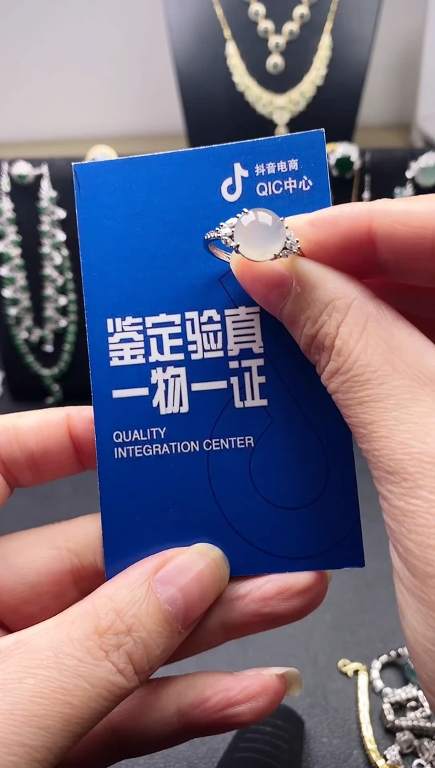 银S925镶嵌戒指翡翠1111111