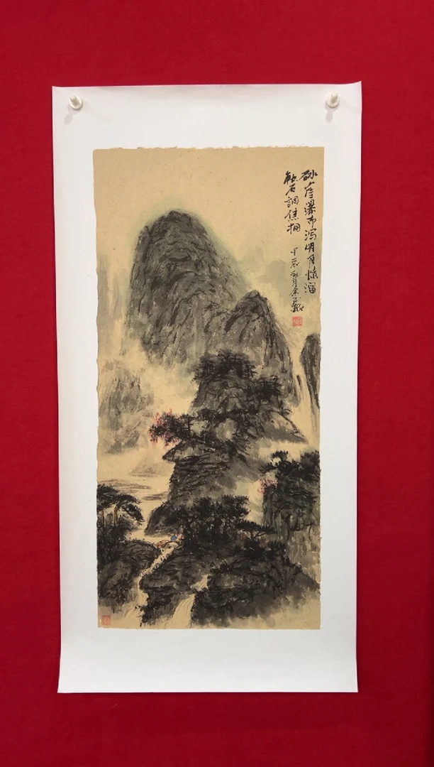 国画手绘国画作品