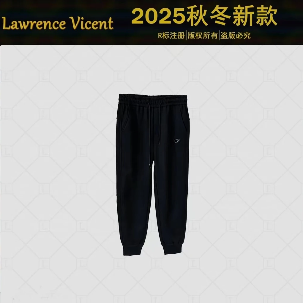 Lawrence Vincent 2025秋季新品三角标定制Cleanfit卫裤