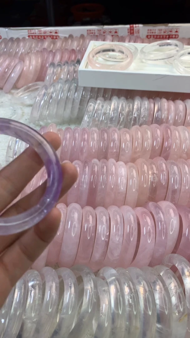 水晶手镯O未镶嵌水晶695-54