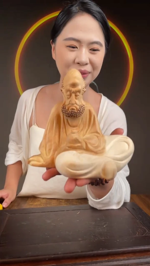 柏木（崖柏）手工摆件,先抢先得! 编号:87