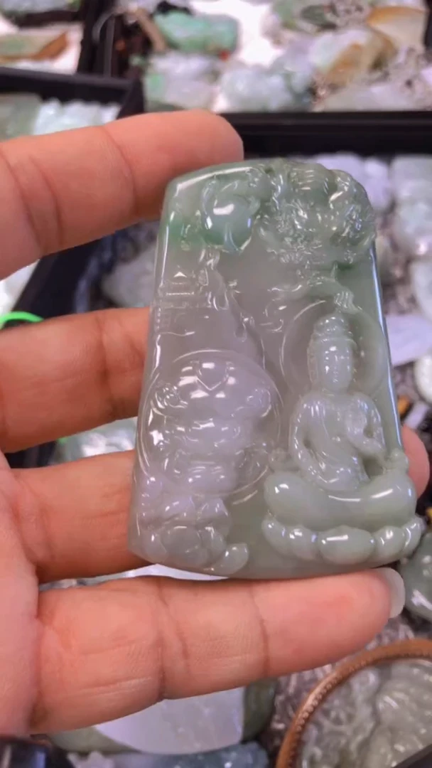 吊坠(不含链)未镶嵌翡翠御龙