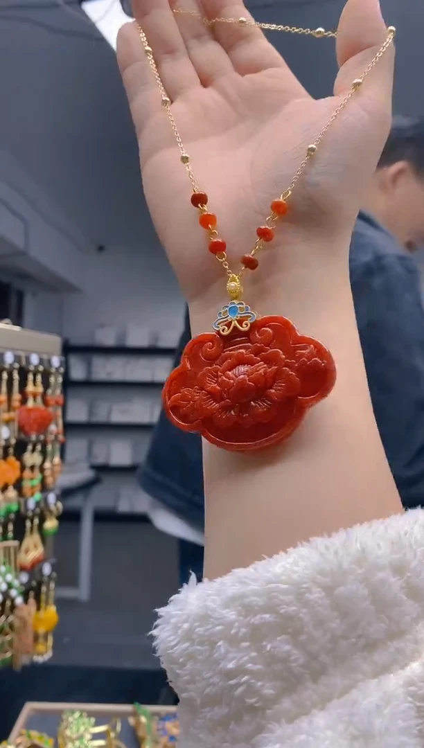 【闪购商品】翡翠耳饰合金260翡翠锁骨链