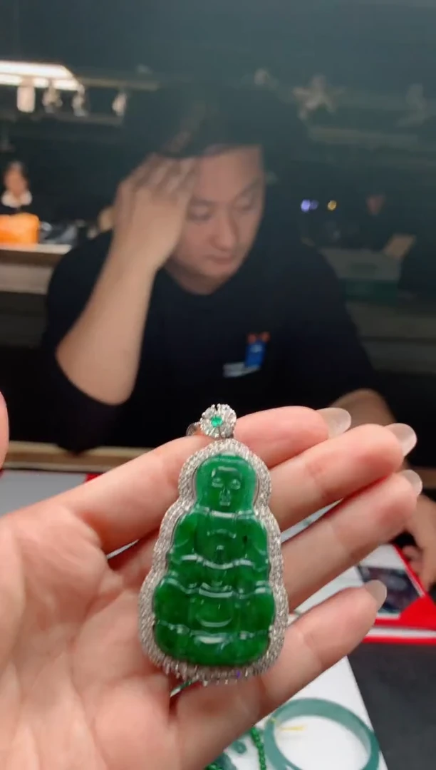 未镶嵌定制翡翠天然A货翡翠拍一发一