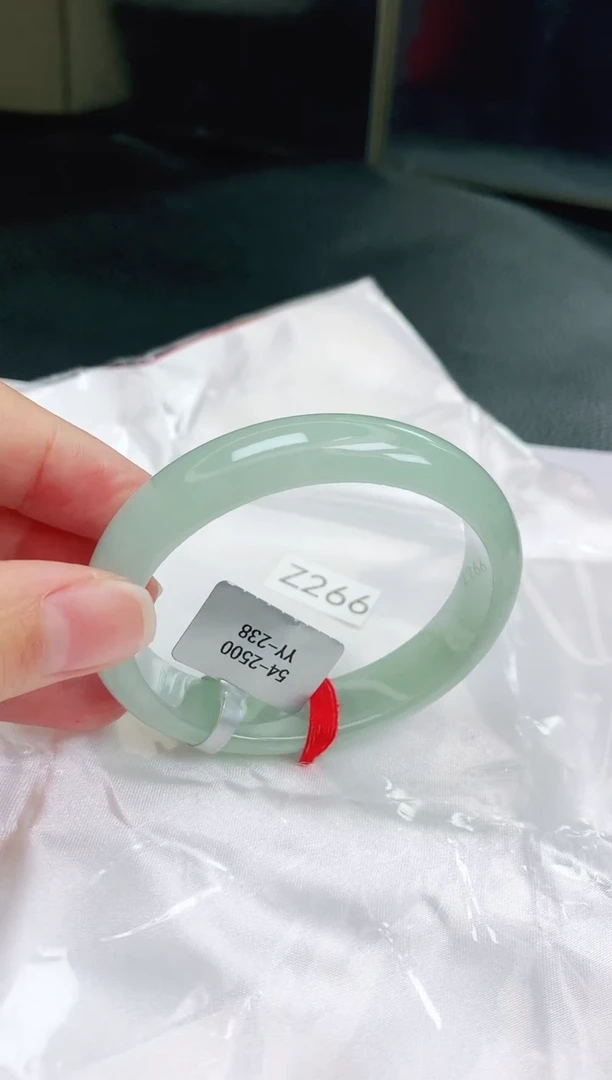 未镶嵌手镯翡翠缅甸天然A货翡翠手镯5152