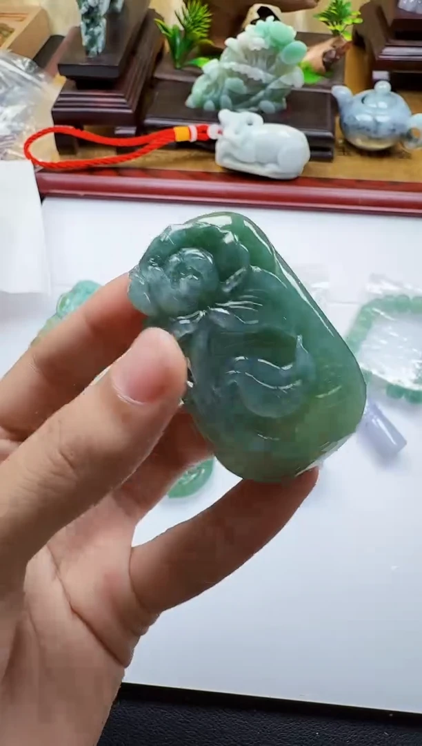 吊坠(不含链)未镶嵌翡翠1