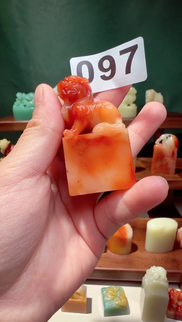 寿山石印石XJK石瓜草堂097