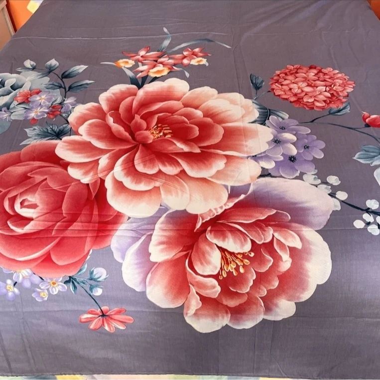 新款四季加厚通用防滑斜纹植物羊绒单件床单床上用品炕单05