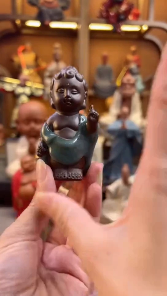 紫砂茶宠器闵茶宠摆件