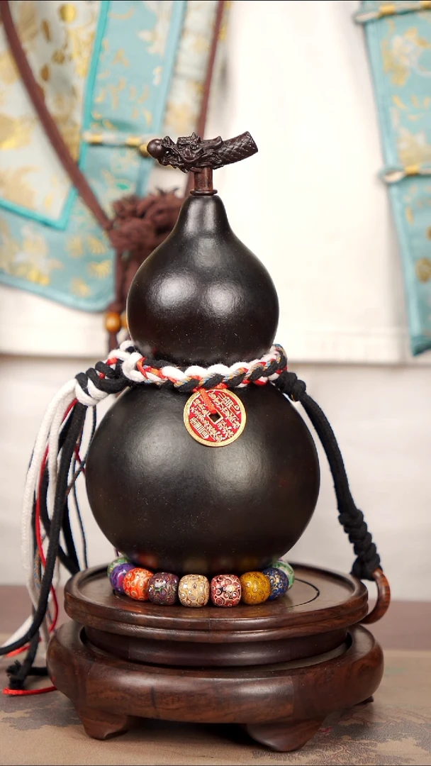 【闪购商品】119-易林高端工艺大漆酒葫芦--158