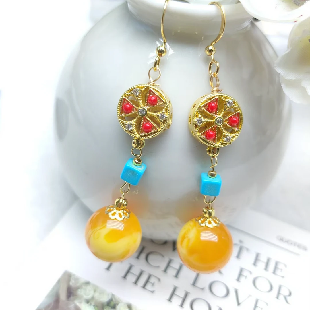 时尚简约耳饰P107