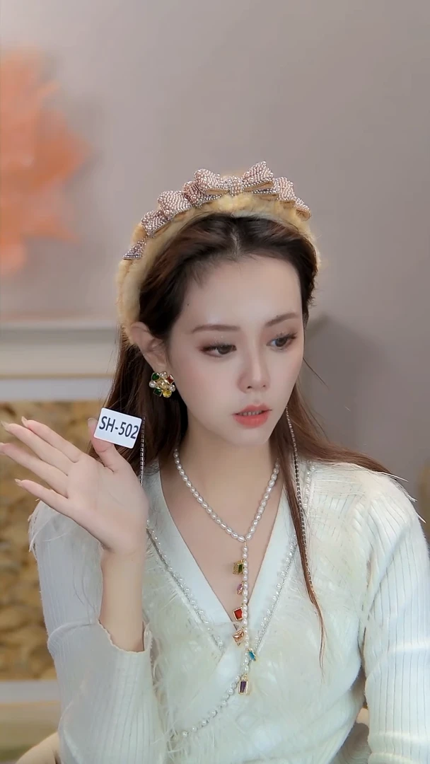 锌合金布艺日常百搭通勤款 SH-502