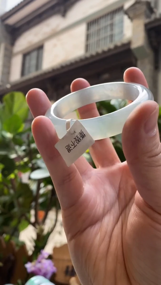 未镶嵌手镯翡翠55圈