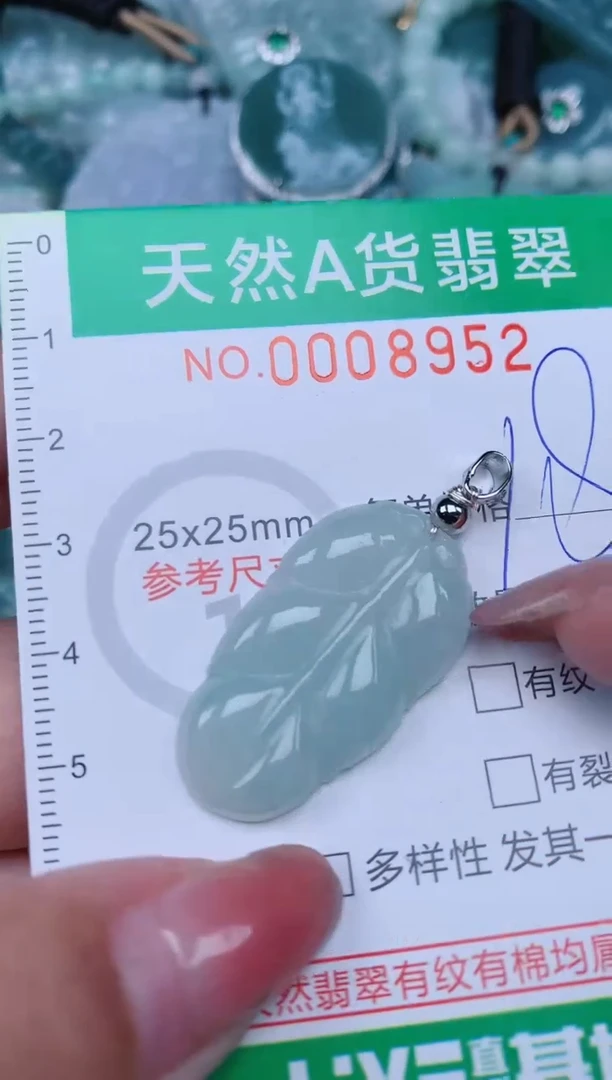 【闪购商品】翡翠颈饰未镶嵌.0008952