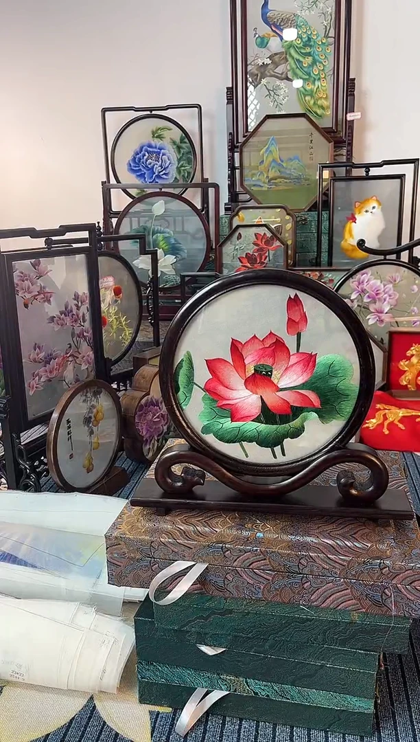 刺绣苏绣手工刺绣绣品