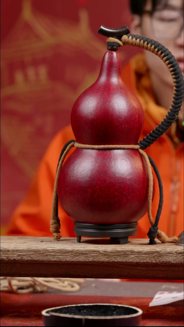 580尾货款大漆精品葫芦700ml