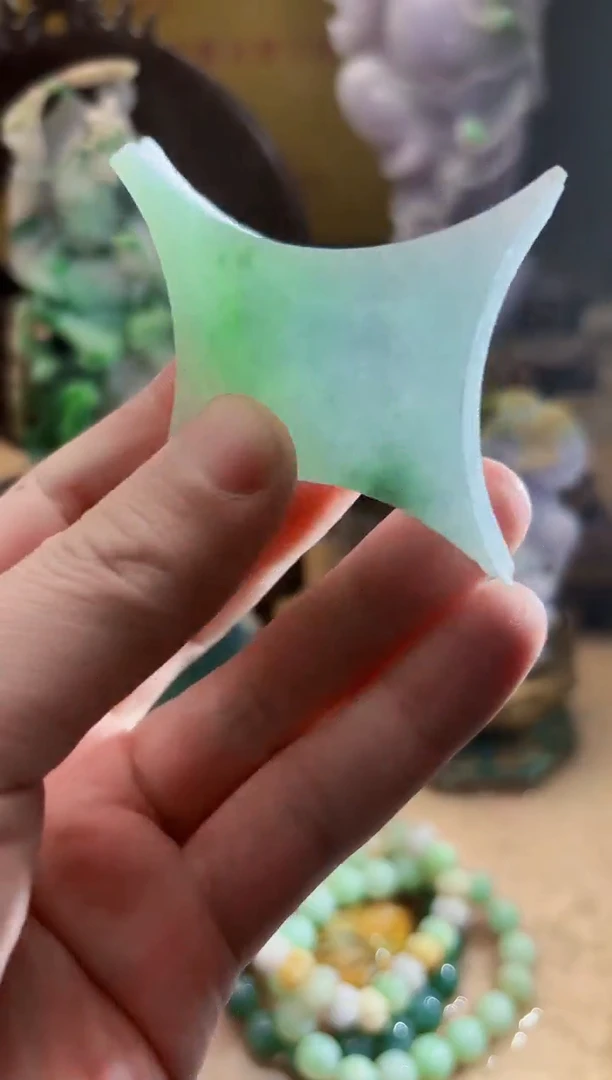 未镶嵌挂件翡翠A货张麦9493